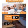 Multi-functional Desktop Alarm Clock RGB Display Digital Alarm Clock Fashion Table Clock  Table