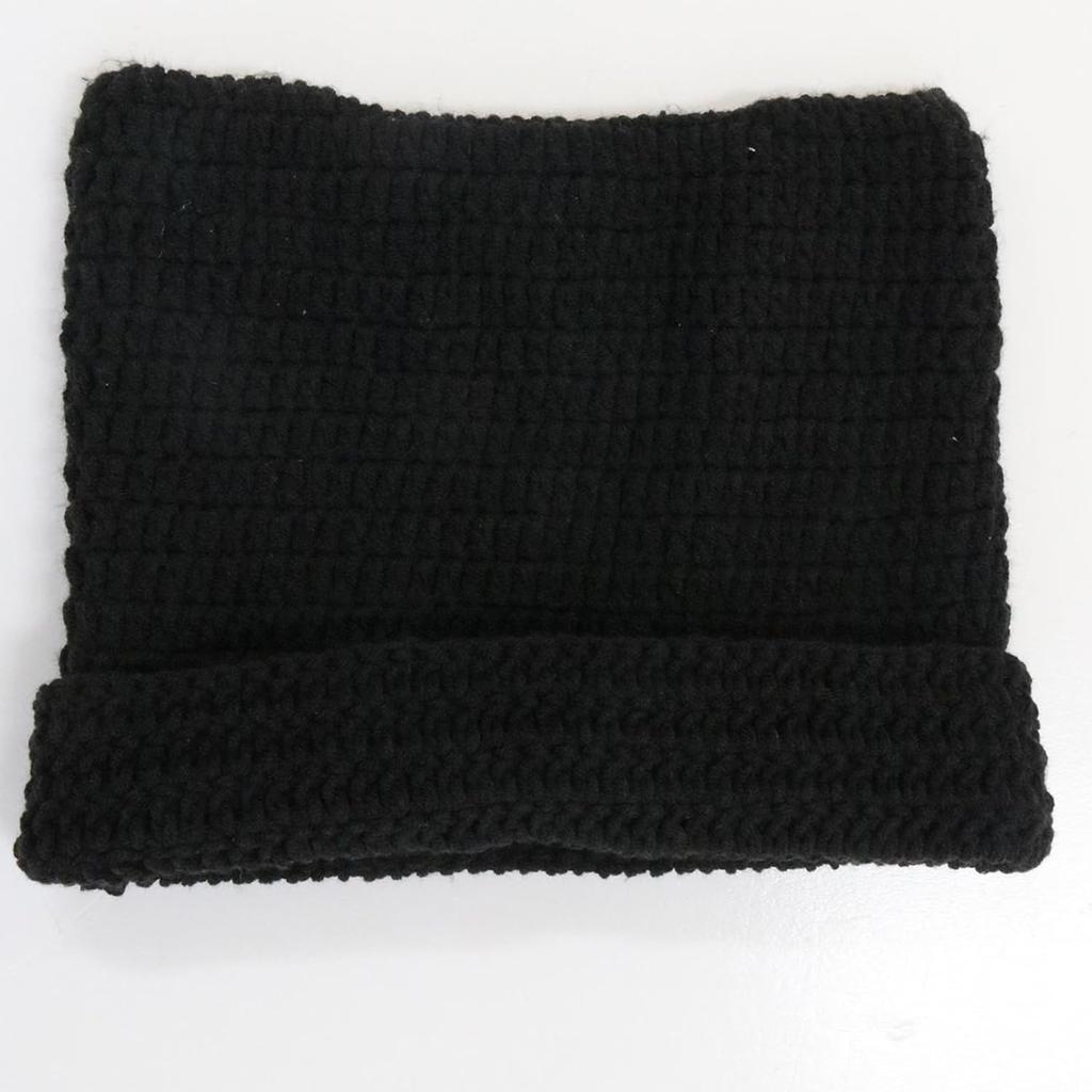 Crochet Cat Hat for Women Grunge Accessories Cat Ear Beanie Women Vintage Fox Hat Slouchy Beanies Women