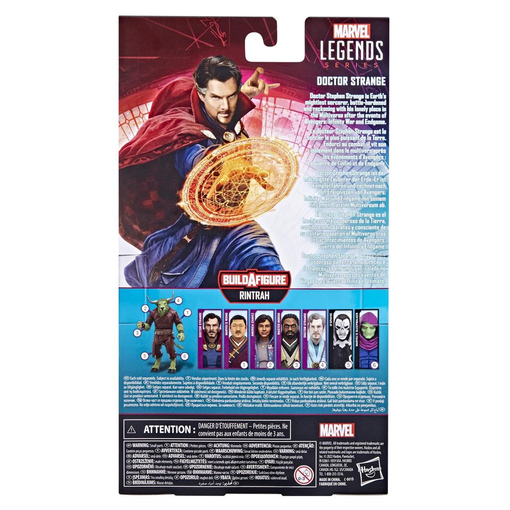 MARVEL Marvel Legends Series Doctor Strange F0368 Authentic 6-Inch Action Figure Doctor StrangeMultiverse of Madness
