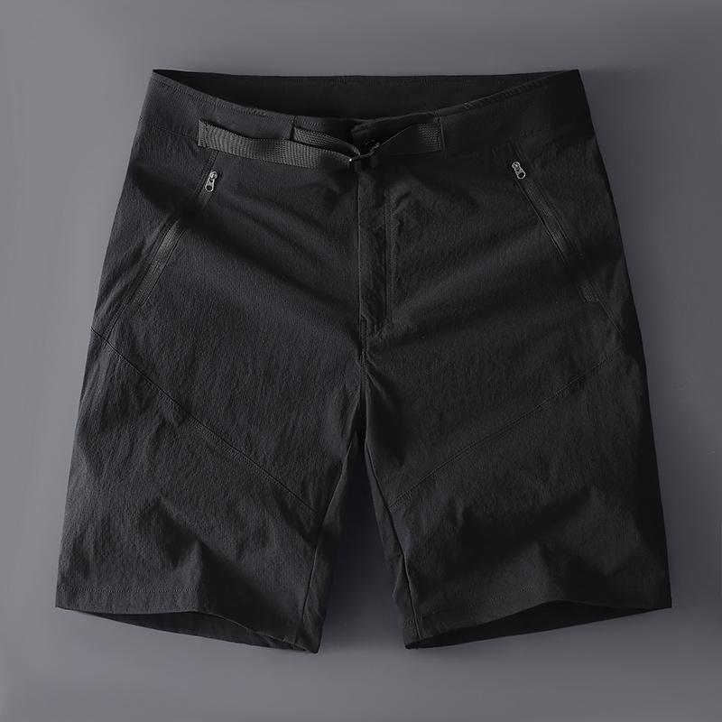 Summer Casual Men's Loose Straight Leg Five Quarter Pants Sports Shorts