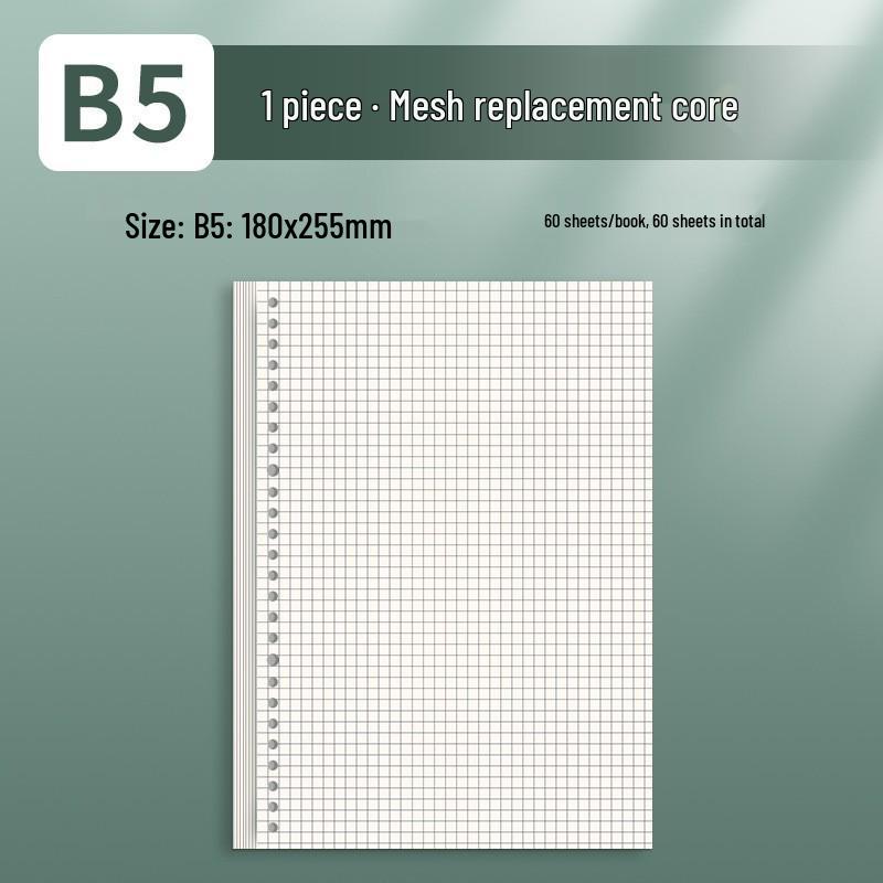 Morandi Color-Blocked B5 Notebook: Vibrant Design, Thick Pages, Versatile for Students