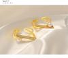 European & American Luxury Women's Ring with Zircon, Pearl, and Gold-Plated Copper Design.