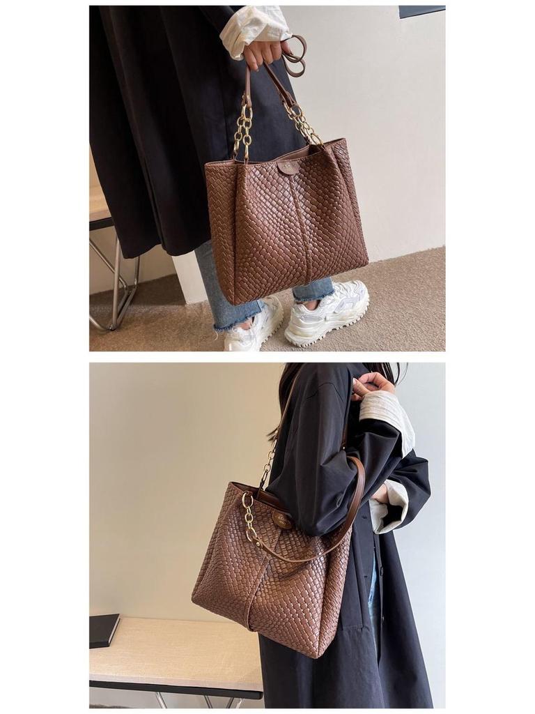 Koreanische Retro Lässige Tragetasche mit großem Fassungsvermögen für Damen - Vielseitige Schultertasche 2025