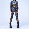 European Fantasy Halloween Costume Jumpsuit With 3d Digital Print For Cosplay Enthusiasts