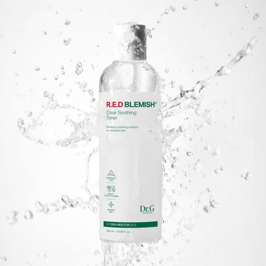Dr.G Red Blemish Clear Soothing Toner Hydrating Calming Toner 300ml