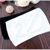 Sommer Frauen Baumwolle Sexy Rohr Tops Trägerlosen Bandeau Ärmellose Unterwäsche Wrap Brust Weiß Schwarz für Mädchen