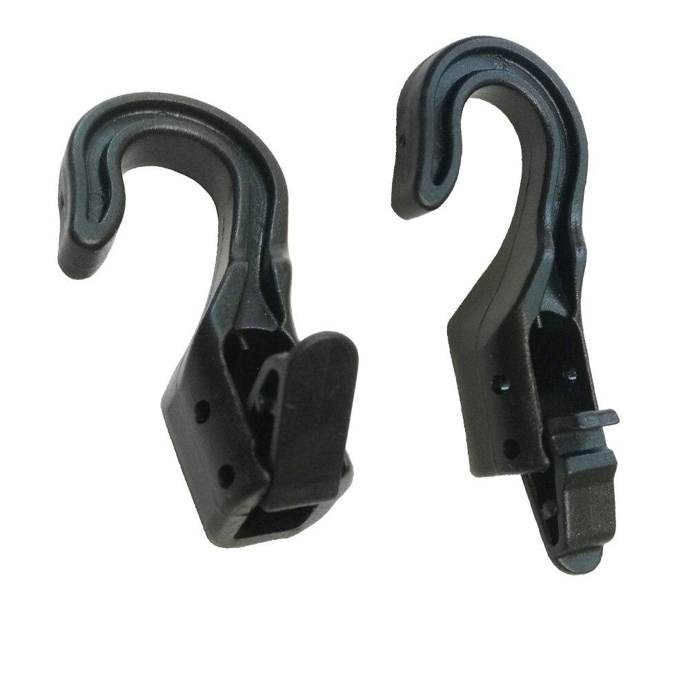 10Pc Open End Cord Hooks Snap Boat Kayak Motorcycle Rope Buckle Camping Tent Hoo