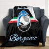 1pc Atalanta Bergame Blanket with Custom Name, Gift, for Men and Women, Soft Blanket, Good for Sofa Bed Couch Travel, Lightweight Flannel Blanket