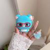 Blue Easy Bear for Apple AirPods Pro1 protective case 1 noise reduction version 1st generation 3rd generation Bluetooth headset cover