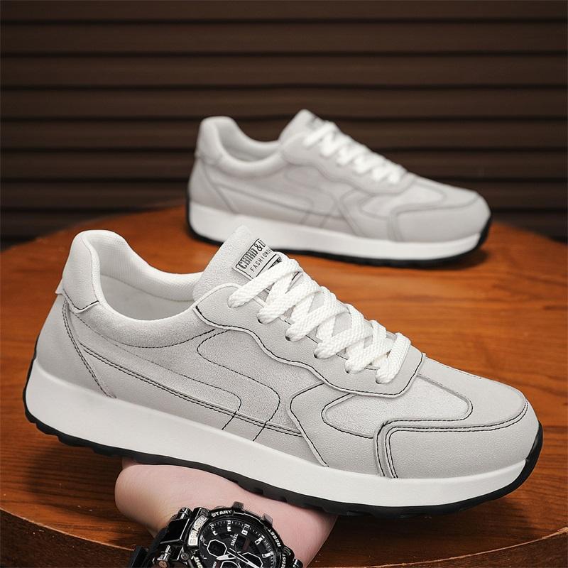 

Мужская мода, повседневная низкая обувь для скейтбординга, удобные кроссовки для мальчиков, студенты, трендовая мягкая подошва, классическая дышащая нескользящая спортивная обувь 44 бежевый