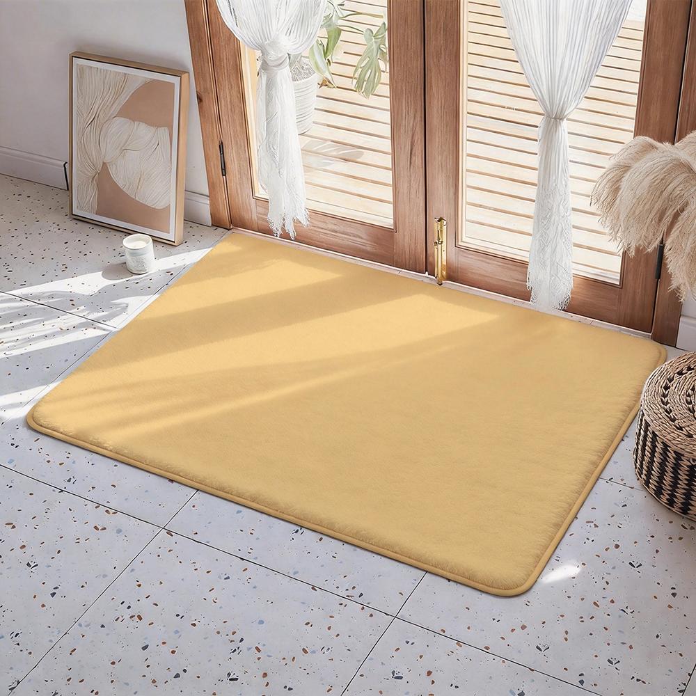 Food C Candy Floor Mat Eco Flannel Doormat Non Slip Odorless Indoor Floor Rug Soft Short Plush Home Mat