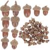 50/100pcs Artificial Mini Acorns Simulation Pine Cones Model Fake Fruit Ornament For Wedding Christmas Decoration