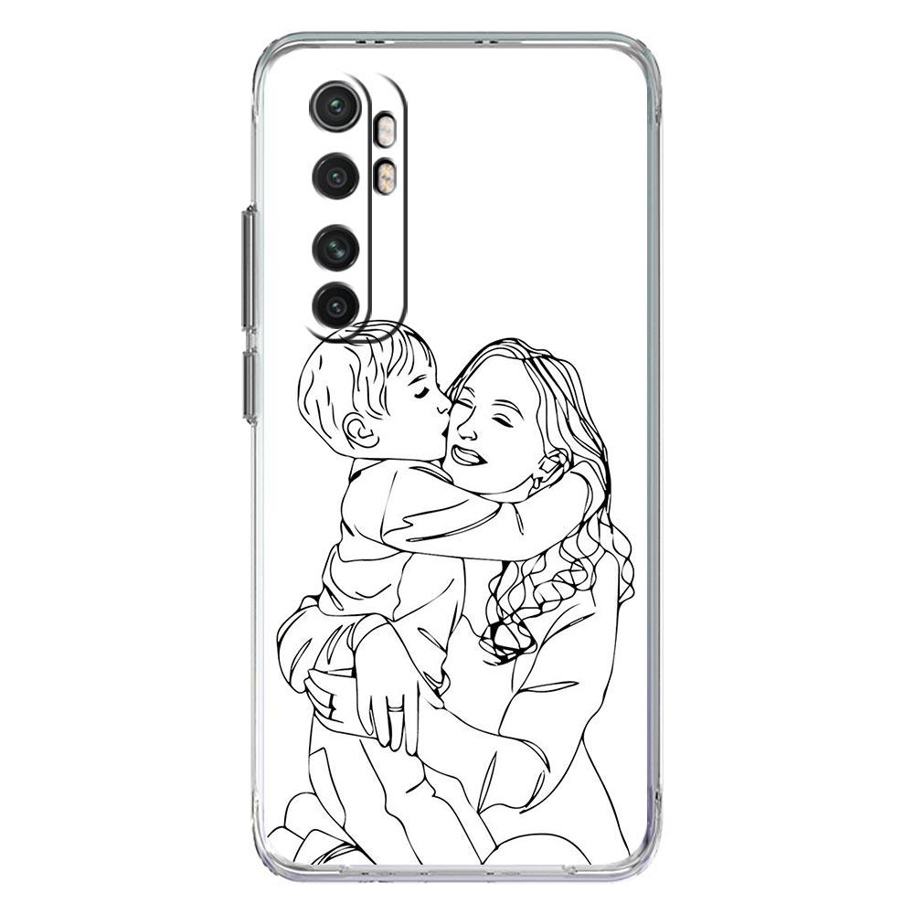 Baby Girl Mom Family Phone Case For Xiaomi Poco X5 NFC X3 F5 F4 F3 M3 14 13T 12T 12 13 Lite 11 Ultra Mi 10T 5G 11X Pro Cover