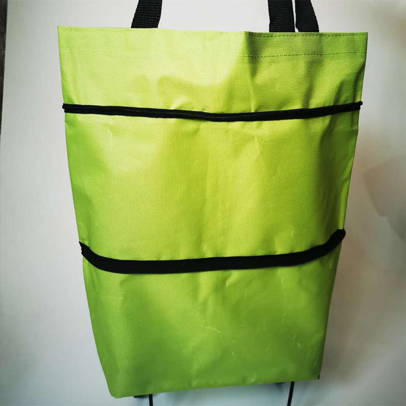 Waterproof Foldable Shopping Trolley: Portable Handcart & Internet Celebrity Design