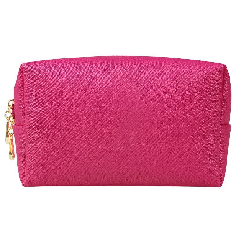 Přenosná vodotěsná cestovní taška na make-up a toaletní potřeby - Malá velikost, PU materiál