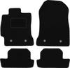 Black Velour Floor Mats For: Subaru BRZ Coupe (2011-)