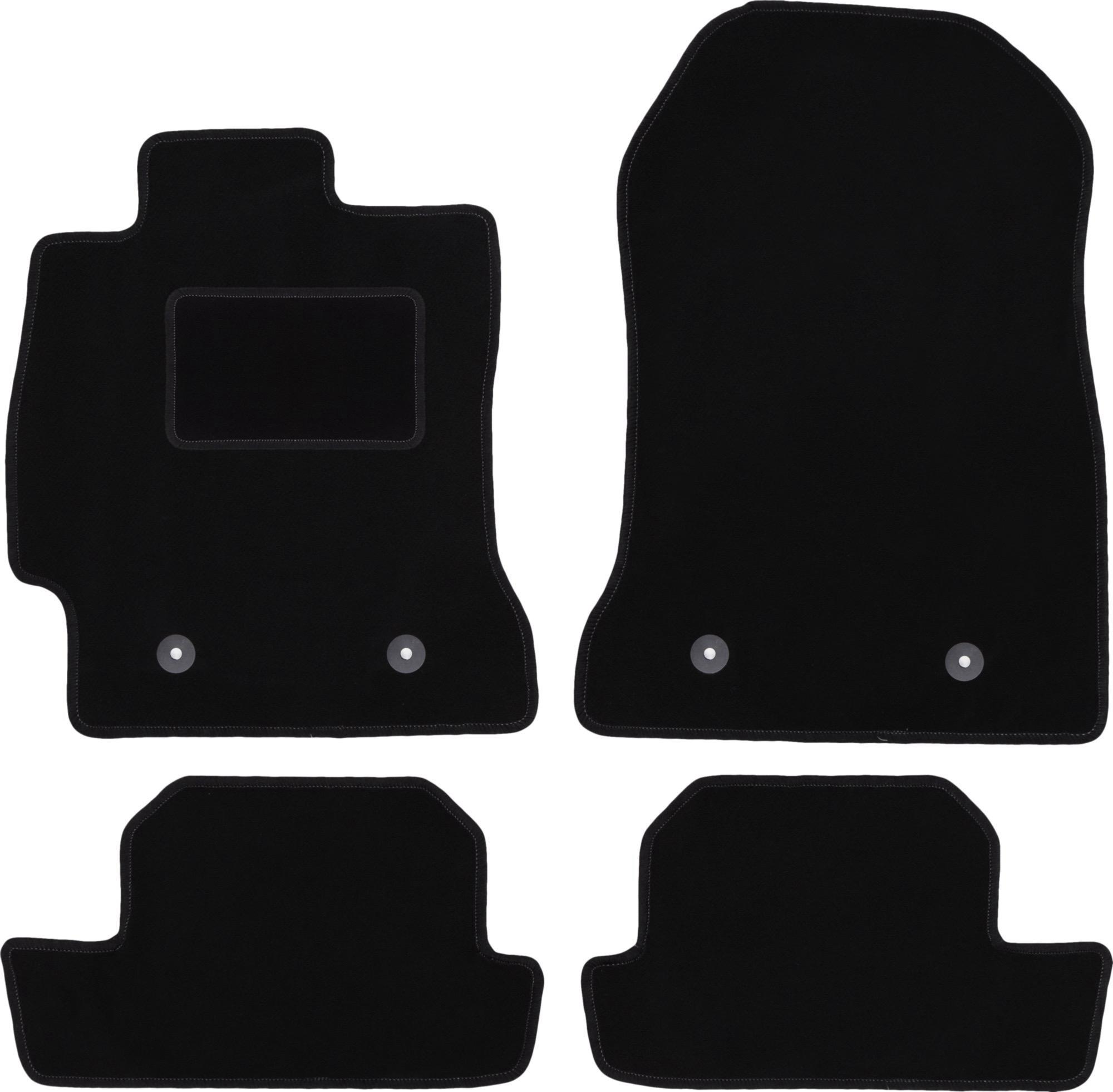Tappetini in velluto nero per: Toyota GT86 coupé (2011-)