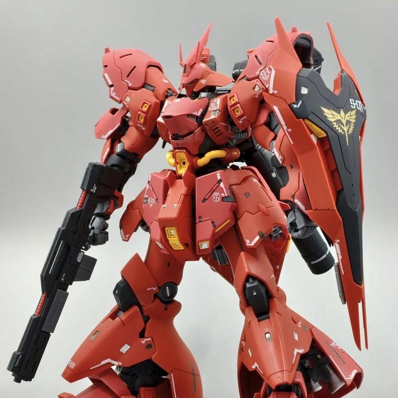 RG 1/144 SAZAB RG5503 V Nu R32 Mech Bausatz Actionfiguren Desktop-Ornament Puppe Junge Puzzle Spielzeug Geschenk Sammlerstück