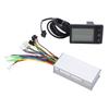 Electric Bike Motor Controller 22A Common Controller 36V 48V with LCD S866 Panel Thumb Throttle for
