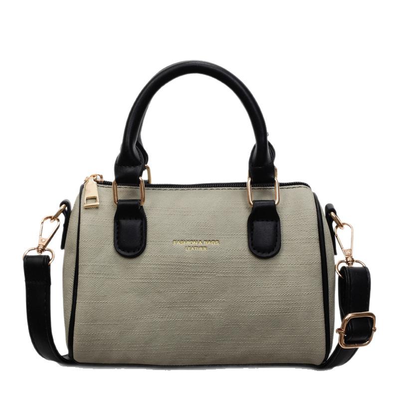 Tasche Damen Neue Handtasche Mode Vielseitige Schultertasche Splicing Umhängetasche