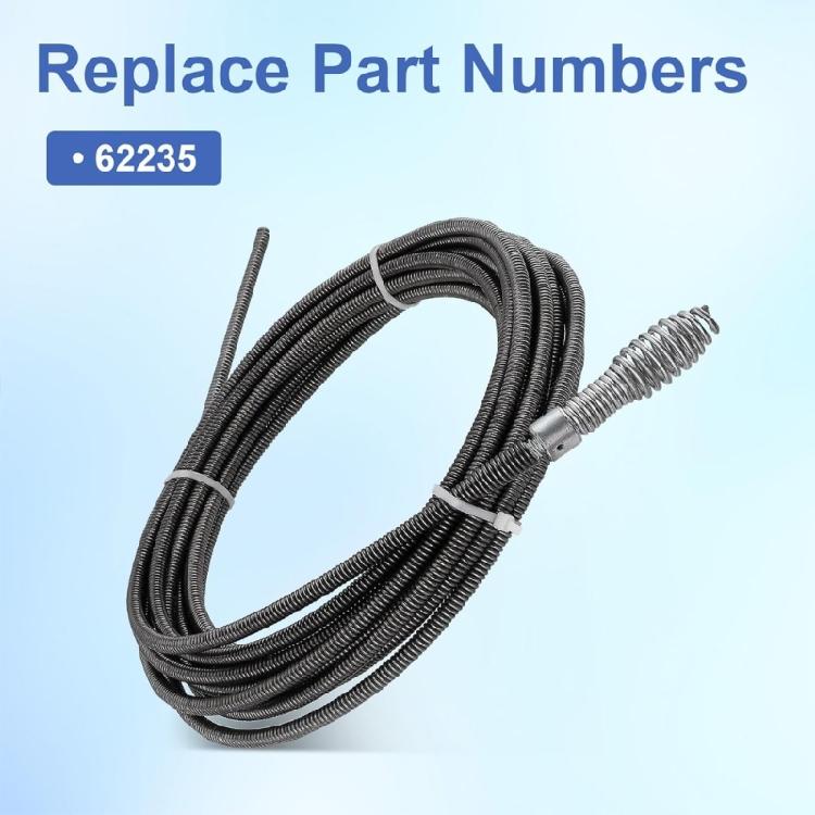 Industrial Power Drain Cleaning Cable For Kitchen Bathroom And Small Commercial Pipes