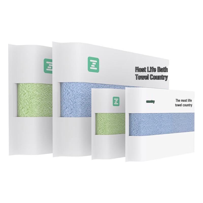 A-Life Xinjiang Long-Staple Cotton 4-Piece Towel Set
