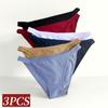 3Pcs/Set Cotton Panties Women Low Rise Briefs Female Underpants Sexy Lingerie Comfy Brazilian Panties Breathable Underwear M-XL