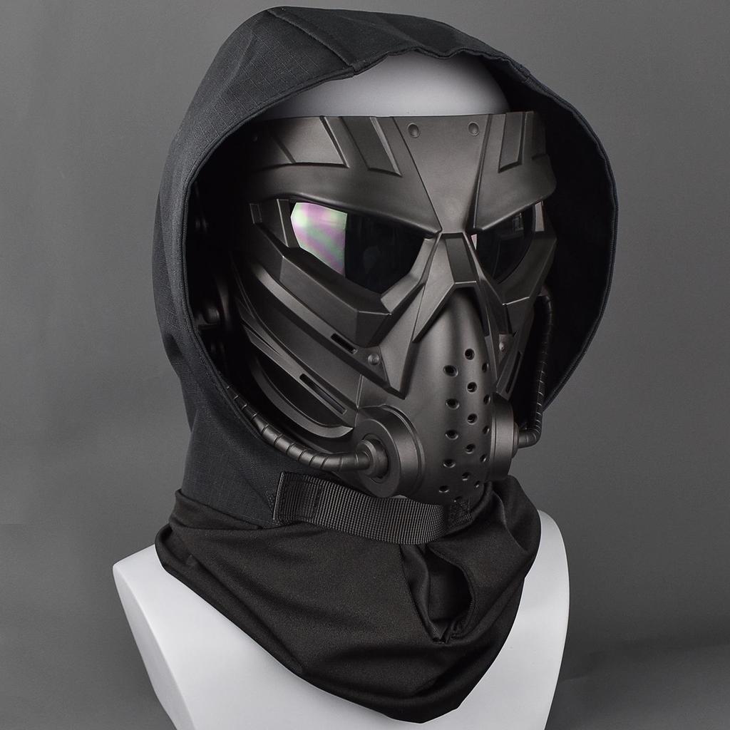 Tactical Outdoor Night Hood: Wear-Resistant, Breathable Sunscreen Mask for Movie Props