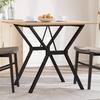 VidaXL Dining Table Y-Frame, Dinner Table, Dining Table Kitchen Restaurant Interior, 90x90x75 Cm Solid Pine Wood 3282718