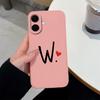 Pink Black Couple Style Phone Cover For Tecno Spark Go 2 3 1 1S Case Simple Letter Housing Soft Silicone Anti Slip Durable Shell