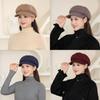 Winter Warm Outdoor Beret Hat For Grandmothers With Versatile Design For Daily Use