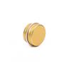100 Pcs 5ml Aluminum Jar 5g Aluminum Tin Container Gold Color 5ml Cosmetic Jar