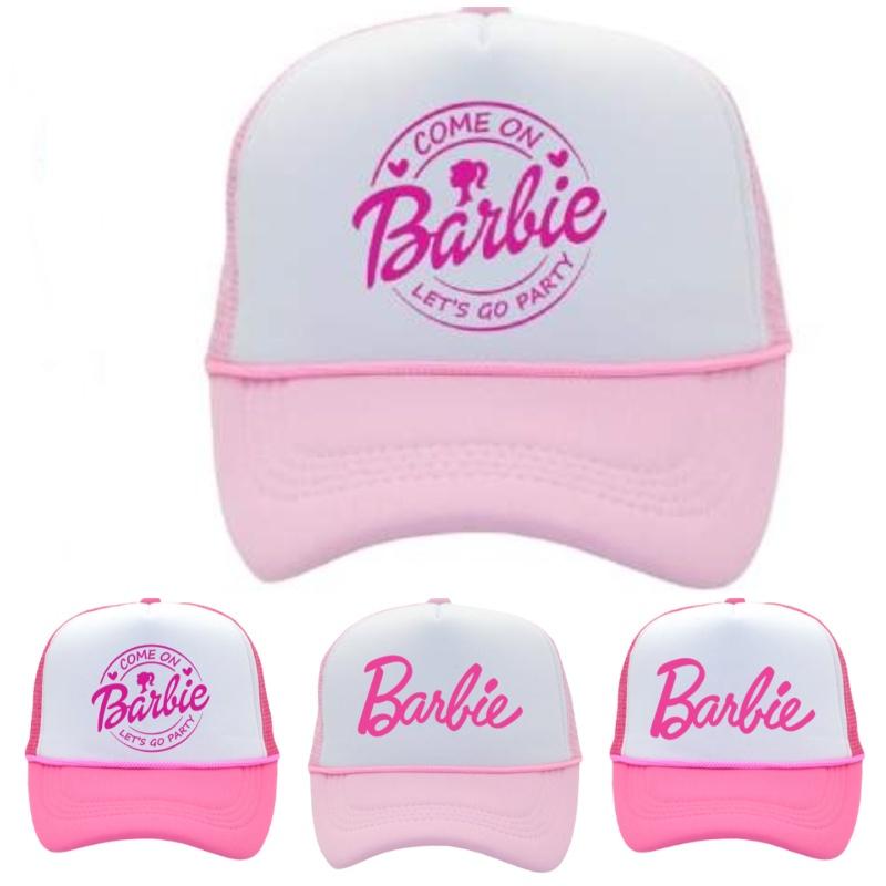2023 Barbie Pink Parent-child Baseball Cap For Summer Beach Parties Wholesale