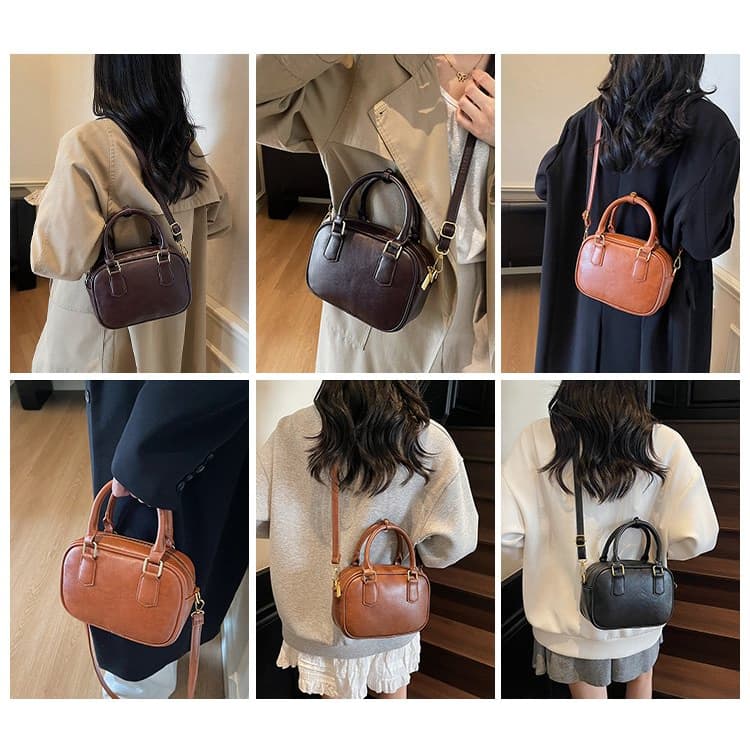 New Women's Versatile Simple Handbag Shoulder Bag