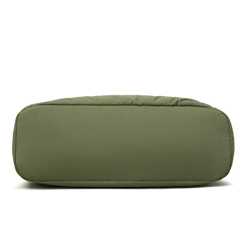 Women's Shoulder Bag Large Capacity Handbag Solid Color Commuter Bag