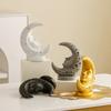 Resin Moon Statue Moon Goddess Sculptures Collectible Figurines Decorative Objects Table Ornament Office Home Decors