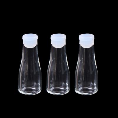 3 piezas 1: 12 botellas de vidrio en miniatura para casa de muñecas, accesorios para cocina y sala de estar
