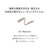LUNASOL Secret Shade 01 [Face Color] Neutral Shading Pencil with Oval Tip