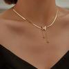 Fashion Resin Round Hollow Pendant Necklaces for Women Girls Vintage Long Rope Sweater Chain Necklaces Party Jewelry Accessories