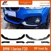 Compatible with 2015-2019 BMW 1 Series F20: Sport MP Style Front Lip Splitter Kit