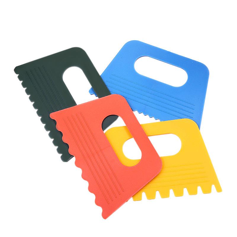 Children s DIY Graffiti Scraper Tool - Creative Toothed Art Paint Scraper