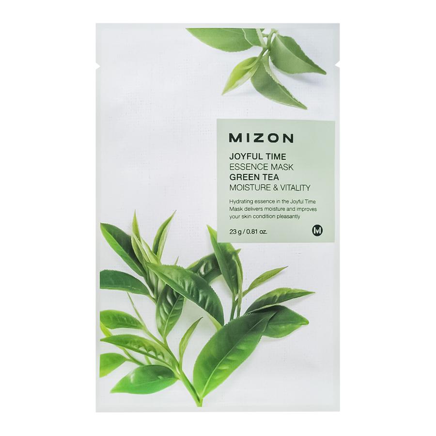 

MIZON Joyful Time Essence Mask Green Tea Тканевая маска для лица с экстрактом зелёного чая