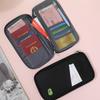 1 Piece Rfid Blocking Passport Wallet Travel Essentials Wallet Travel Document Organizer Credit Cards Case Passport Holder Bag