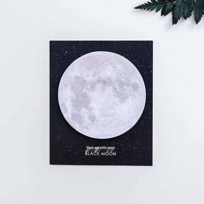 Zhi Shun Sci-Fi Planet Sticky Round Memo Pad