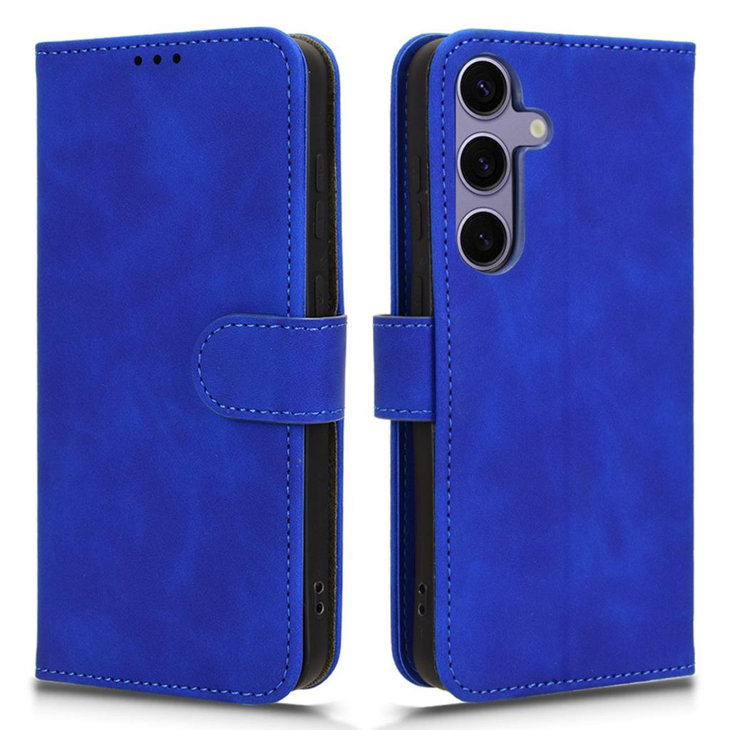For Samsung Galaxy S25 FE Leather Case Skin Feel Anti Drop Wallet Flip Phone Cover