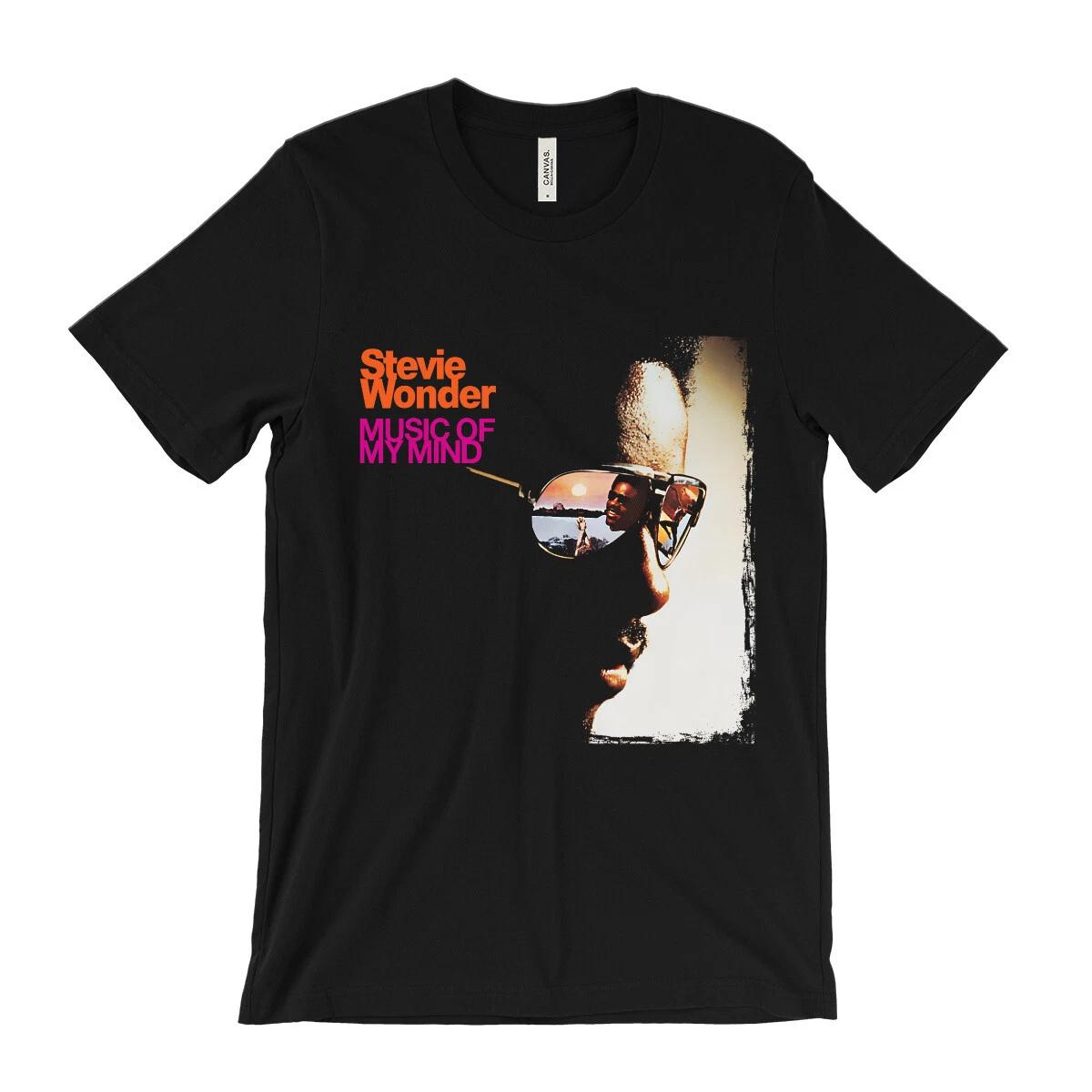 

Stevie Wonder Music Of My Mind T-shirt Songs In The Key Of Life My Cherie Amour S