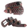 European and American Personality Full Diamond Belt Fashion Trendy Rhinestone Belt Pin Buckle Crystal Belt