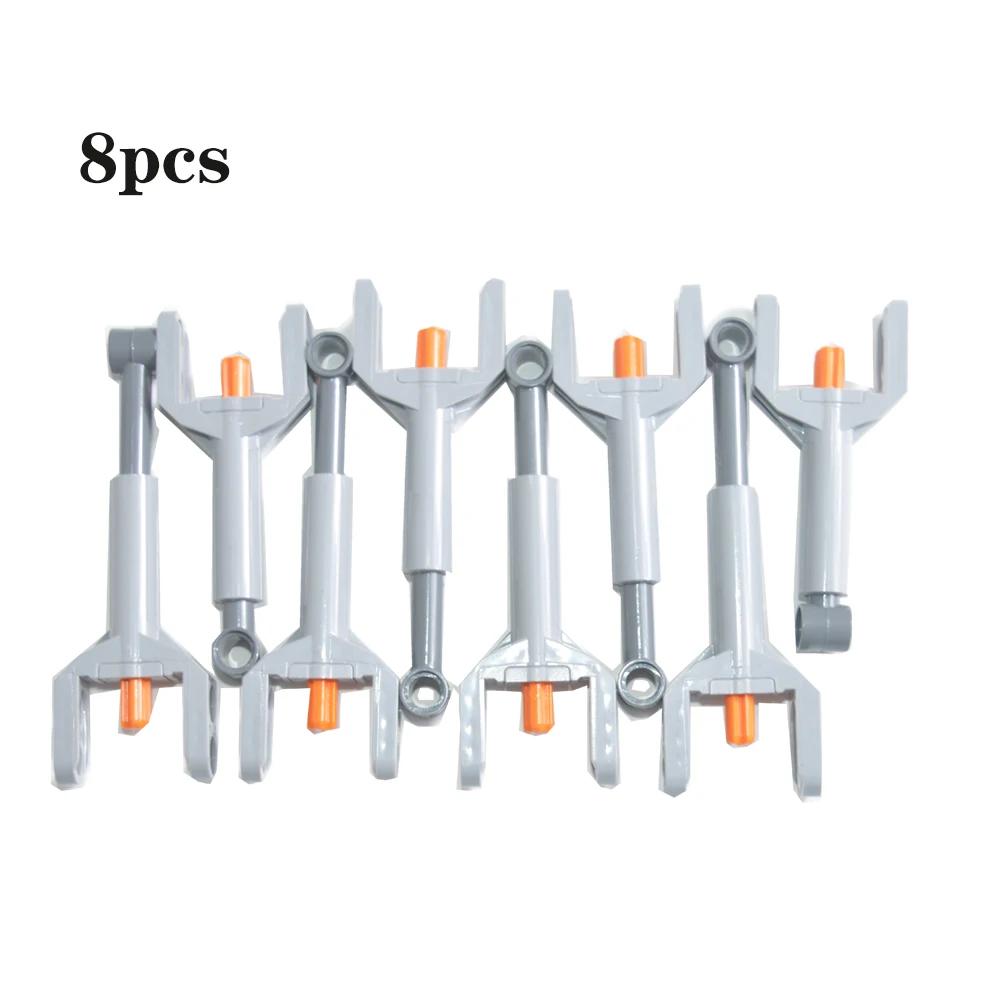 City Train Parts Tracks Train Station Bricks Railway Buffer Stop Model Rails Straight Curved Railways Building Blocks MOC Toys