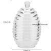 Honey Container Beehive Honey Pot Transparent Honey Jar Honey Jar, Honey Pot, for Home Kitchen