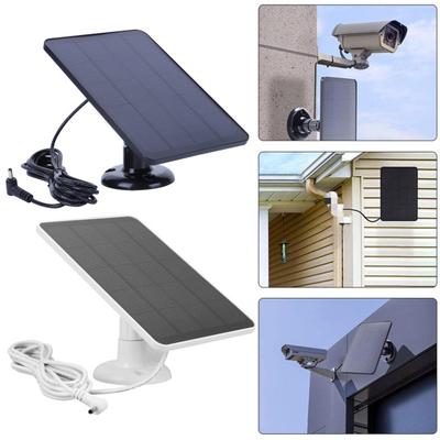 Sonnette Vidéo Alimentée par Panneau Solaire Sortie 5V/800mA Étanche IP65 Facile à Installer Panneau Solaire en Silicium Monocristallin